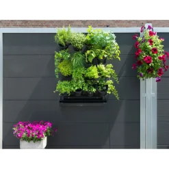 Nature Verticaal Tuinier Uitbreiding - Kweekbenodigdheden - 12x13.7x16.5 cm Zwart