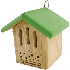 Natuurmonumenten Insectenhuisje Voor Vlinders En Bijen - Nestkast - 18x16x18 cm