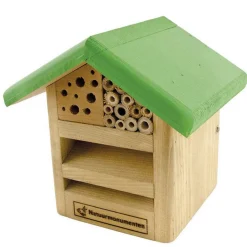 Natuurmonumenten Insectenhuisje Voor Lieveheersbeestjes En Bijen - Nestkast - 18x16x18 cm