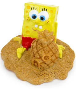 Nickelodeon Decor Spongebob Ananashuis - Aquarium - Ornament - 8.25x7.6x9.5 cm