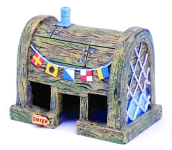 Nickelodeon Decor Spongebob Krokante Krab - Aquarium - Ornament - 7.5 cm Multi-Color