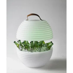 Nikki.Amsterdam The Bowl Color Sync - Tuinverlichting - Ø55x56.5 cm 7 kg Multi-Color 8 Watt Incl. Speaker