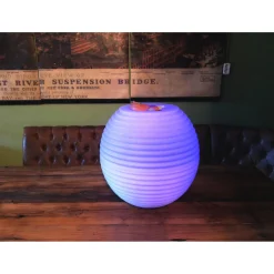 Nikki.Amsterdam The Bowl Color Sync - Tuinverlichting - Ø55x56.5 cm 7 kg Multi-Color 8 Watt Incl. Speaker