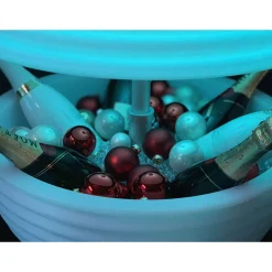 Nikki.Amsterdam The Bowl Color Sync - Tuinverlichting - Ø55x56.5 cm 7 kg Multi-Color 8 Watt Incl. Speaker