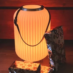 Nikki.Amsterdam The.Lampion S - Tuinverlichting - Ø25x39.5 cm Wit