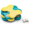 Nina Ottosson Dog Tornado Interactive Snack Puzzel - Hondenspeelgoed - 23.5x18x7 cm Blauw Geel Level 2