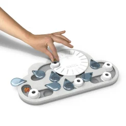 Nina Ottosson Puzzle & Play Rainy Day - Kattenspeelgoed - 39x24 cm Grijs Wit Level 3