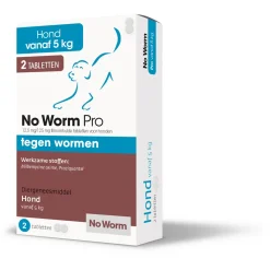 No Worm Pro Hond - Anti wormenmiddel