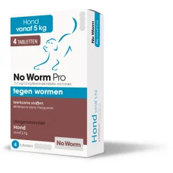 No Worm Pro Hond - Anti wormenmiddel