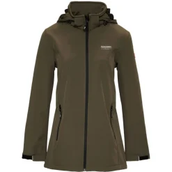 Nord Berg Dames Softshell Iris Army - Vrijetijdskleding