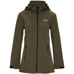 Nord Berg Dames Softshell Iris Army - Vrijetijdskleding