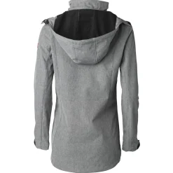 Nord Berg Dames Softshell Ronda Grijs - Vrijetijdskleding