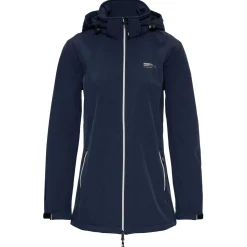 Nord Berg Dames Softshelljas Ronda Donkerblauw - Vrijetijdskleding