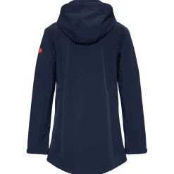 Nord Berg Dames Softshelljas Ronda Donkerblauw - Vrijetijdskleding