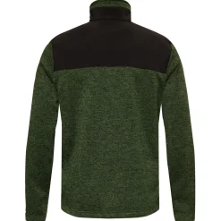 Nord Berg Heren Fleecejas Petter Groen - Vrijetijdskleding