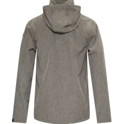 Nord Berg Heren Softshelljas Mats Grijs - Vrijetijdskleding