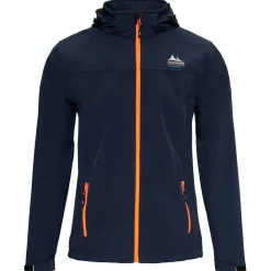 Nord Berg Heren Softshelljas Mats Dark Navy - Vrijetijdskleding