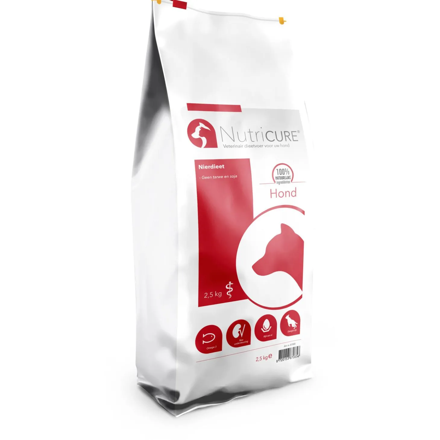 Nutricure Hond Nier - Hondendieetvoer - 2.5 kg Krokante Brok