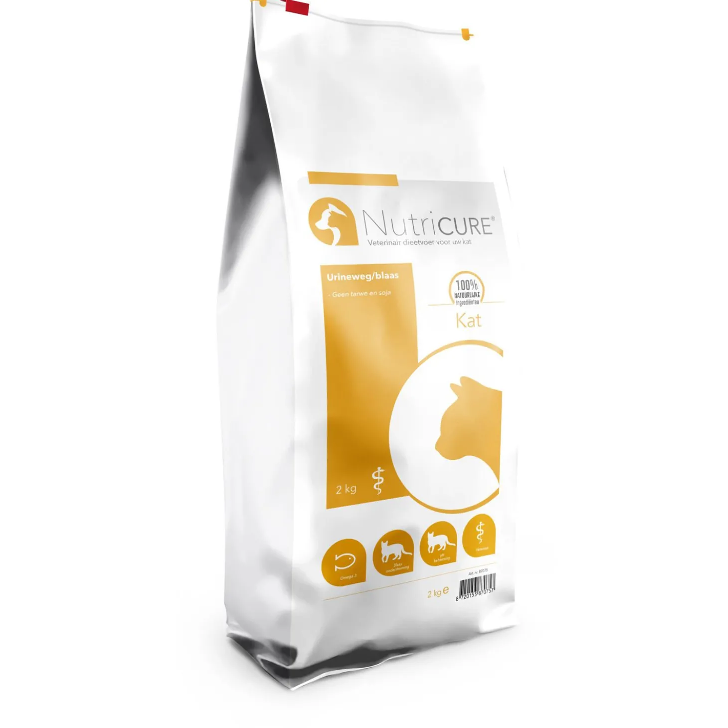 Nutricure Kat Urineweg-Blaas - Kattendieetvoer - 2 kg Krokante Brok