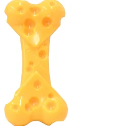 Nylabone Durachew Cheese Bone Geel - Hondenspeelgoed