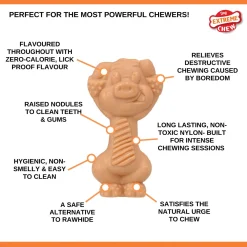 Nylabone Extreme Chew Pig Bacon - Hondenspeelgoed