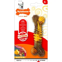 Nylabone Extreme Chew Textured Bone Beef & Cheese Kaas&Rund - Hondenspeelgoed