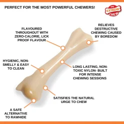 Nylabone Extreme Monster Chew - Hondenspeelgoed - Kip Creme Voor Honden Vanaf 23kg Xxl