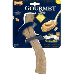 Nylabone Gourmet Stick Pindakaas - Hondenspeelgoed