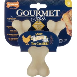Nylabone Gourmet Wishbone Kip - Hondenspeelgoed