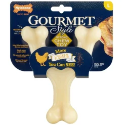 Nylabone Gourmet Wishbone Kip - Hondenspeelgoed
