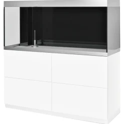 Oase Highline Optiwhite 400 Aquarium - Aquaria - 140x50x63 cm 413 l Transparant Wit 140x50x63