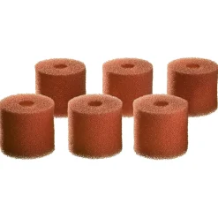Oase Voorfiltermousse Set 6 Biomaster 30ppi - Filtermateriaal - Rood