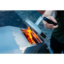 Ooni Pizzaoven Karu - Buitenkeuken - 77x40x80 cm 12 kg Zilver Hout Of Houtskool Gestookt