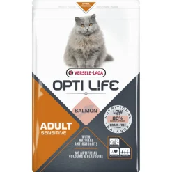 Opti Life Cat Sensitive Zalm - Kattenvoer