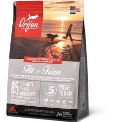 Orijen Whole Prey Fit & Trim Dog Kip&Kalkoen&Vis - Hondenvoer