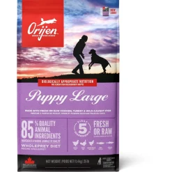 Orijen Whole Prey Puppy Large Breed Kip&Kalkoen - Hondenvoer