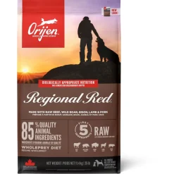 Orijen Whole Prey Regional Red Dog Rund&Zwijn - Hondenvoer