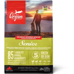 Orijen Whole Prey Senior Dog Kip&Kalkoen - Hondenvoer