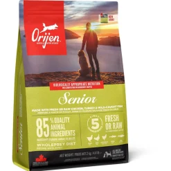 Orijen Whole Prey Senior Dog Kip&Kalkoen - Hondenvoer