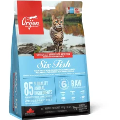 Orijen Whole Prey Six Fish Cat Sardines&Heek - Kattenvoer