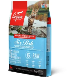 Orijen Whole Prey Six Fish Cat Sardines&Heek - Kattenvoer