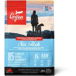 Orijen Whole Prey Six Fish Dog Sardines&Makreel - Hondenvoer