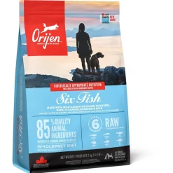 Orijen Whole Prey Six Fish Dog Sardines&Makreel - Hondenvoer