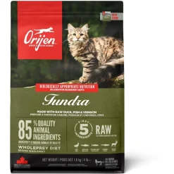 Orijen Whole Prey Tundra Cat Geit&Zwijn - Kattenvoer