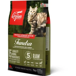 Orijen Whole Prey Tundra Cat Geit&Zwijn - Kattenvoer