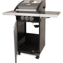 Patton Patio Pro Chef - Multi Grill 2+ Gasbarbecue - Barbecue - 54x110x113 cm 29 kg Grijs Zwart Geschikt Voor 4-6 Personen