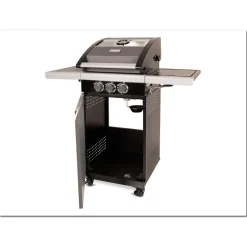 Patton Patio Pro Chef - Multi Grill 2+ Gasbarbecue - Barbecue - 54x110x113 cm 29 kg Grijs Zwart Geschikt Voor 4-6 Personen