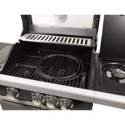 Patton Patio Pro Chef - Multi Grill 2+ Gasbarbecue - Barbecue - 54x110x113 cm 29 kg Grijs Zwart Geschikt Voor 4-6 Personen