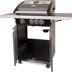 Patton Patio Pro Chef - Multi Grill 3+ Gasbarbecue - Barbecue - 54x123x113 cm 33 kg Grijs Zwart Geschikt Voor 6-8 Personen