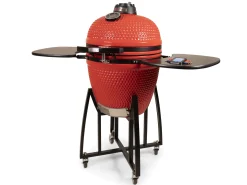 Patton Premium Kamado 21inch Red Devil - Barbecue - Ø 47 cm 77 kg Rood Zwart